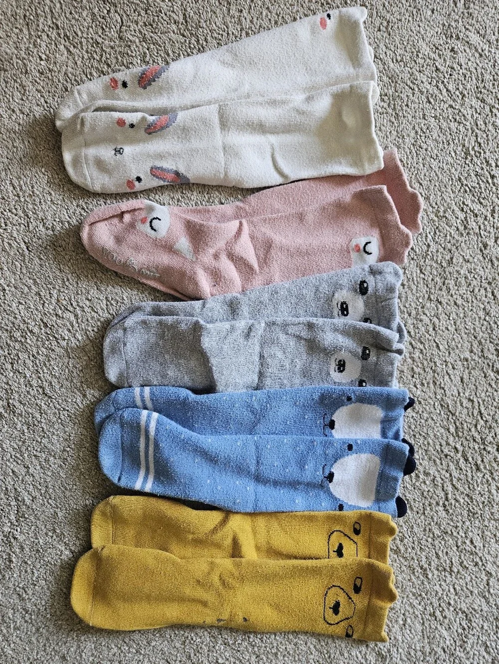 Big Kid Knee High Socks, Animal Themed
